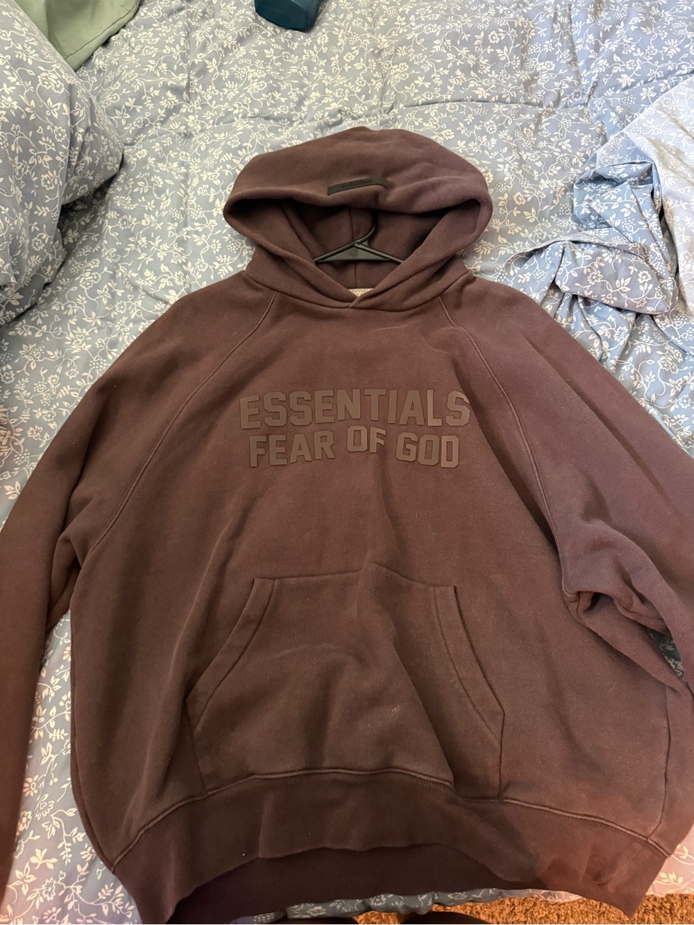 Plum Fear Of God Essentials Hoodie - Men’s